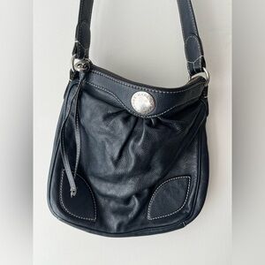 Marc Jacobs Black Leather crossbody Bag